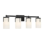 Millennium Lighting 65004-MB Matte Black Froselle 30.5'' Wide 4-light Vanity Image 1