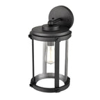 Millennium Lighting 290101-TBK Textured Black Outdoor Wall Sconce Image 5
