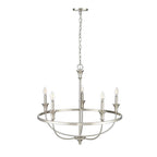 Millennium Lighting 28005-BN Brushed Nickel Chandelier Ceiling Light Image 4