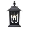 Millennium Lighting 85103-PBK Powder Coated Black Outdoor Wall Sconce Image 1