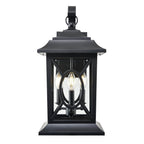 Millennium Lighting 85103-PBK Powder Coated Black Outdoor Wall Sconce Image 1