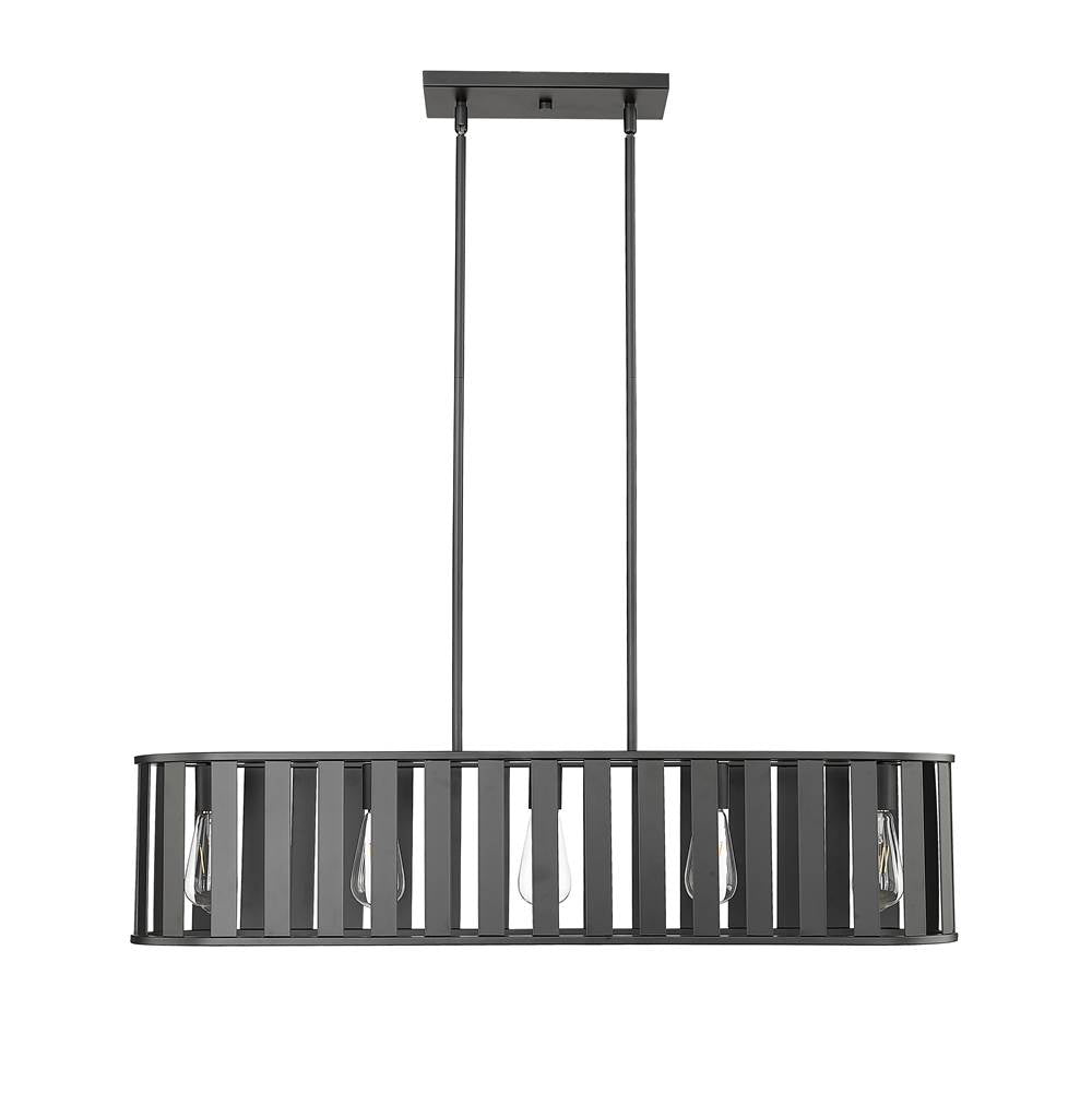 Millennium Lighting 27105-MB Matte Black Chandelier Ceiling Light Image 1