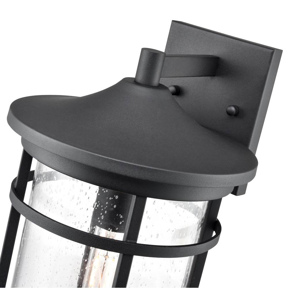 Millennium Lighting 91311-TBK Textured Black Outdoor Wall Sconce Image 3