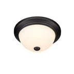 Millennium Lighting 4901-MB Matte Black Flushmount Ceiling Light Image 4