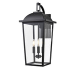 Millennium Lighting 6303-PBK Powder Coated Black Houston 24'' High 3-light Outdoor Wall Lantern - Powder Coated Black Image 1