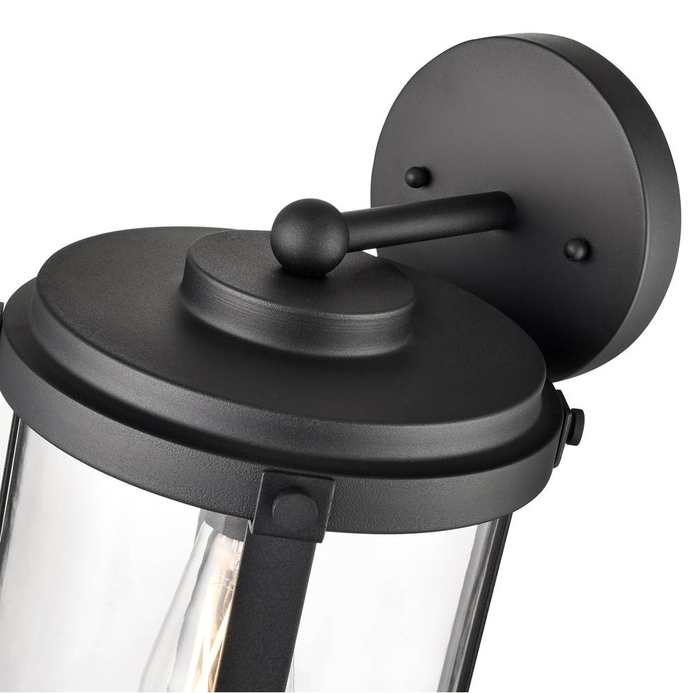 Millennium Lighting 290101-TBK Textured Black Outdoor Wall Sconce Image 3
