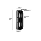 Millennium Lighting 10822-PBK Powder Coated Black Outdoor Wall Sconce Image 2