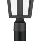Millennium Lighting 68401-PBK Powder Coated Black Brenwick 17.75'' High 1-light Outdoor Post Lantern Image 3