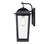 Millennium Lighting 6301-PBK Powder Coated Black Houston 17'' High 1-light Outdoor Wall Lantern - Powder Coated Black Image 6