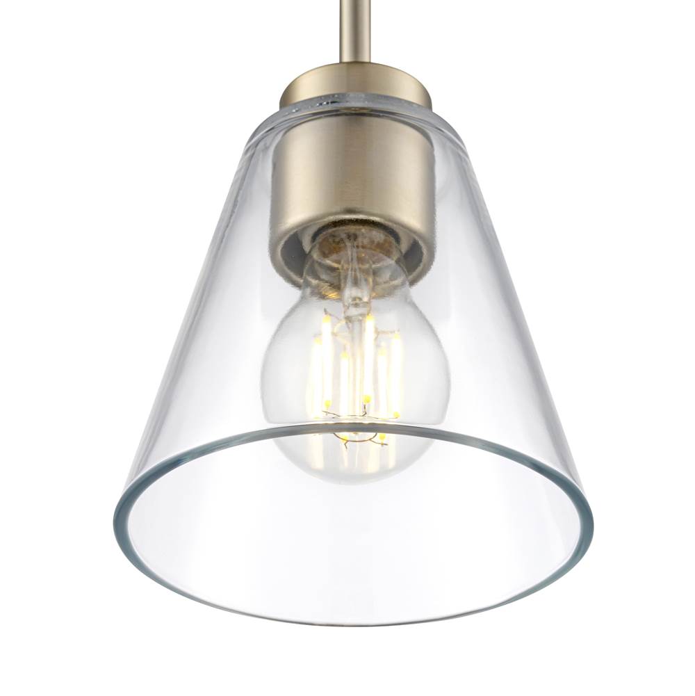 Millennium Lighting 64101-MG Modern Gold Strayhan 5.75'' 1-light Mini Pendant - Modern Gold Image 6