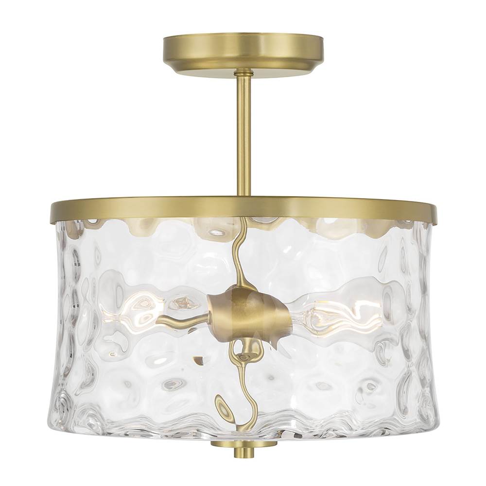 Millennium Lighting Clarvyn 12'' Wide 2-light Semi-flush Mount