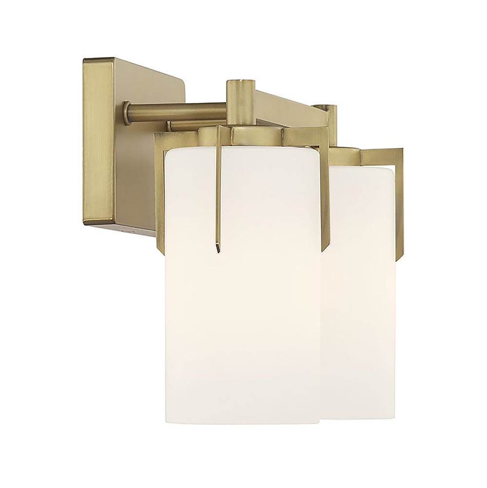 Millennium Lighting 65002-VB Vintage Brass Froselle 13.25'' Wide 2-light Vanity Image 7