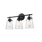 Millennium Lighting 4413-MB Matte Black Vanity Image 4