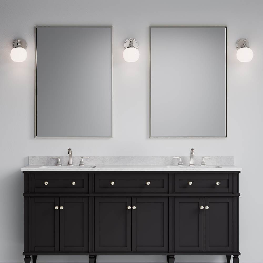 Millennium Lighting 201101-BN Brushed Nickel Orlisse 8.5'' High 1-light Wall Sconce Image 4