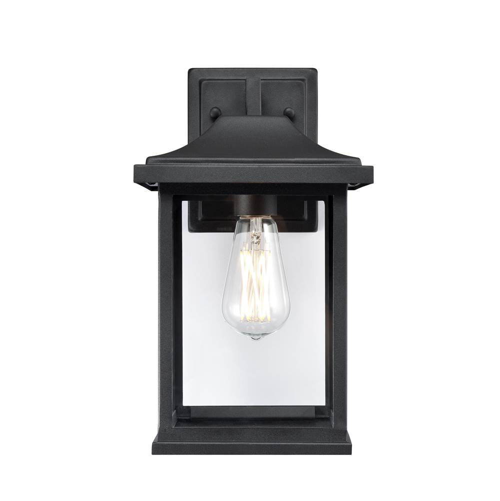 Millennium Lighting 91061-TBK Textured Black Outdoor Wall Sconce Image 1