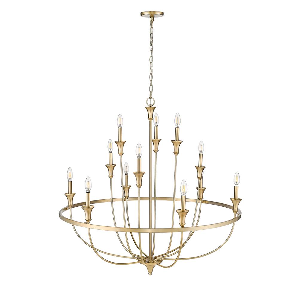 Millennium Lighting 28012-MG Modern Gold Chandelier Ceiling Light Image 5