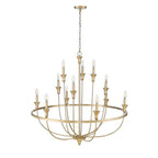Millennium Lighting 28012-MG Modern Gold Chandelier Ceiling Light Image 5