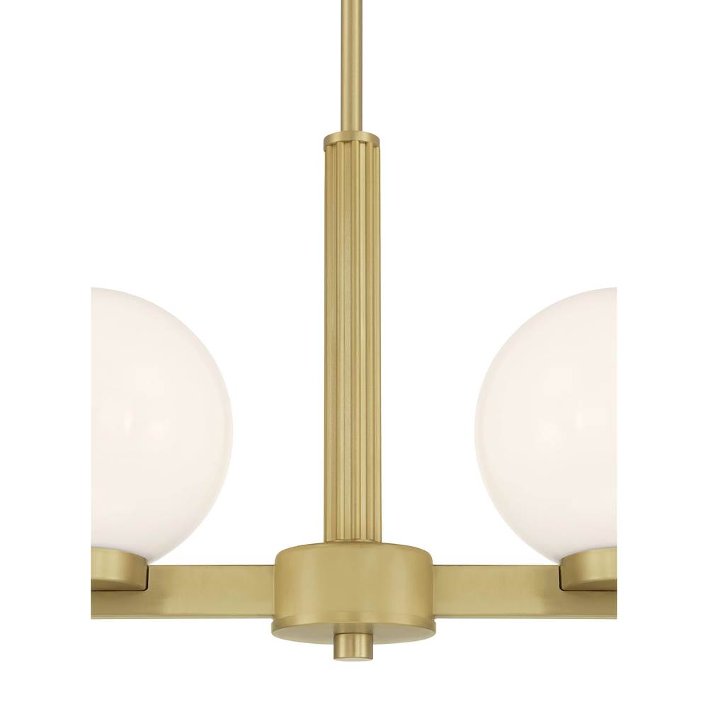 Millennium Lighting 97104-VB Vintage Brass Ardeva 36'' Wide 4-light Linear Chandelier Image 6