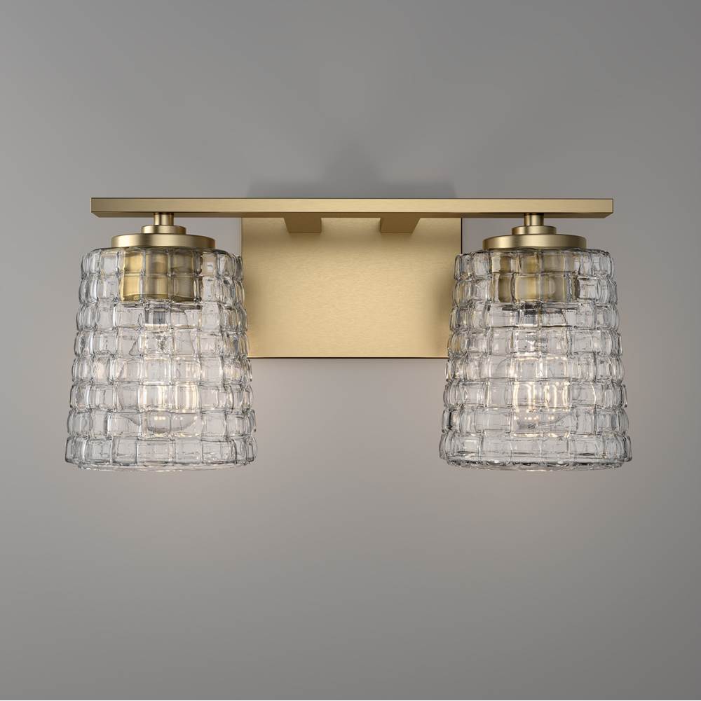 Millennium Lighting 22102-VB Vintage Brass Vanity Image 2