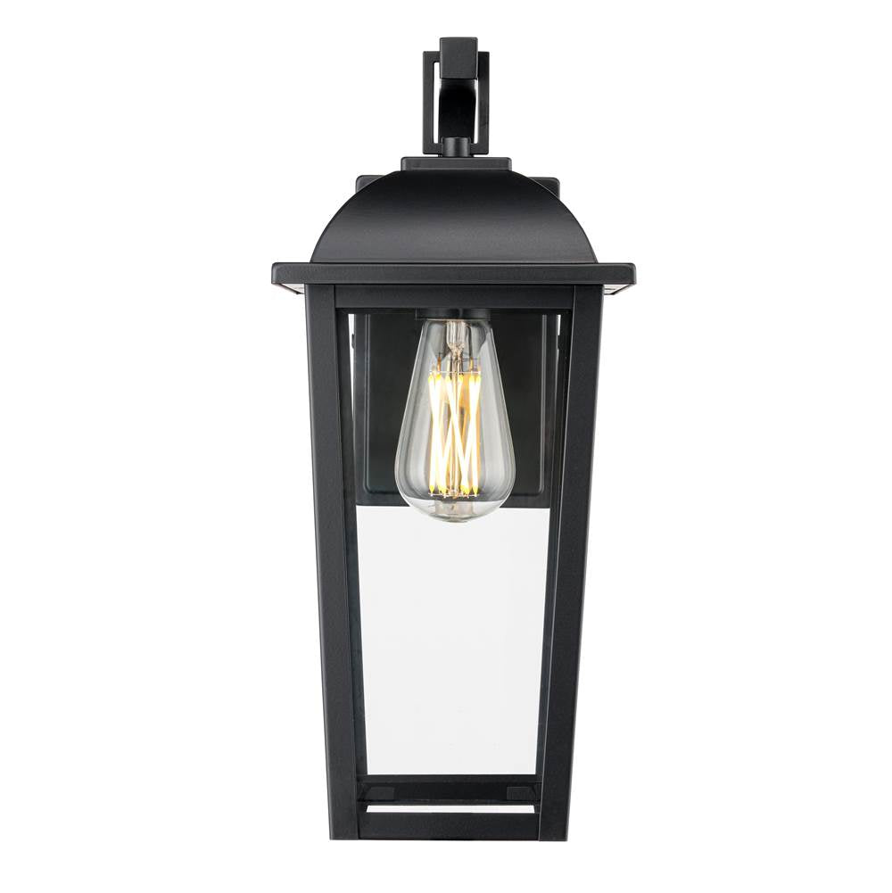 Millennium Lighting Houston 17'' High 1-light Outdoor Wall Lantern - Powder Coated Black