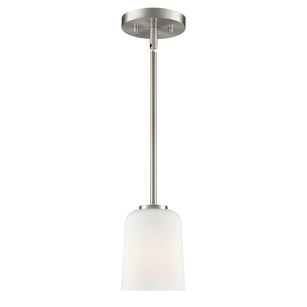 Millennium Lighting Laphia 5'' Wide 1-light Pendant - Brushed Nickel