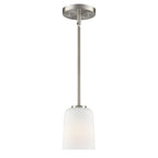 Millennium Lighting Laphia 5'' Wide 1-light Pendant - Brushed Nickel