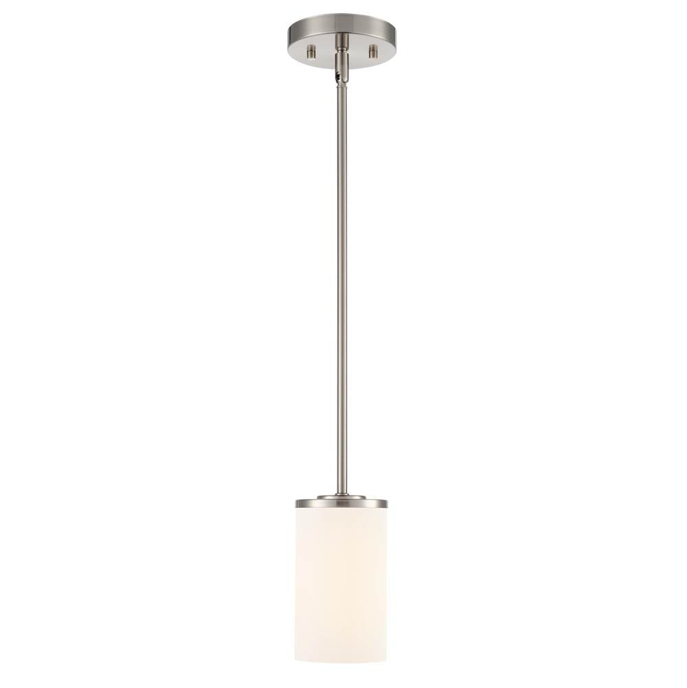 Millennium Lighting Verlana 5'' 1-light Mini Pendant - Brushed Nickel