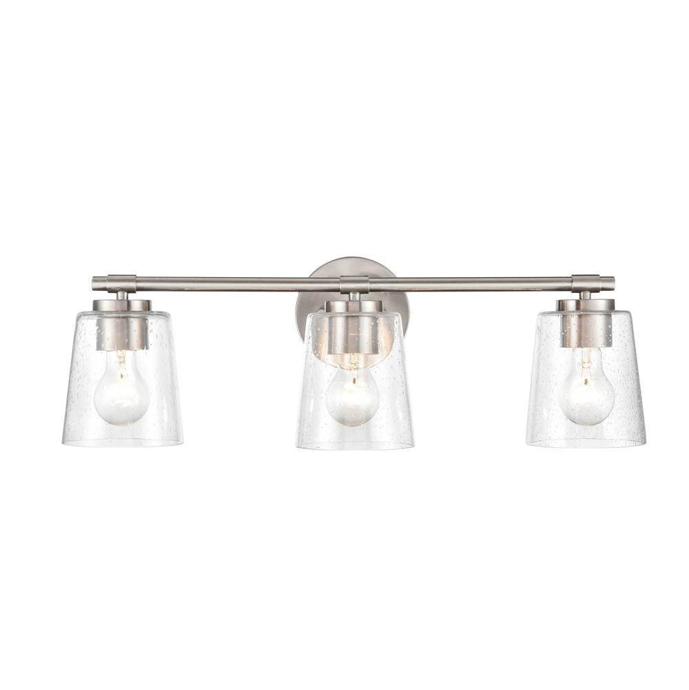 Millennium Lighting 8113-BN Brushed Nickel 3 Light Vanity Image 1