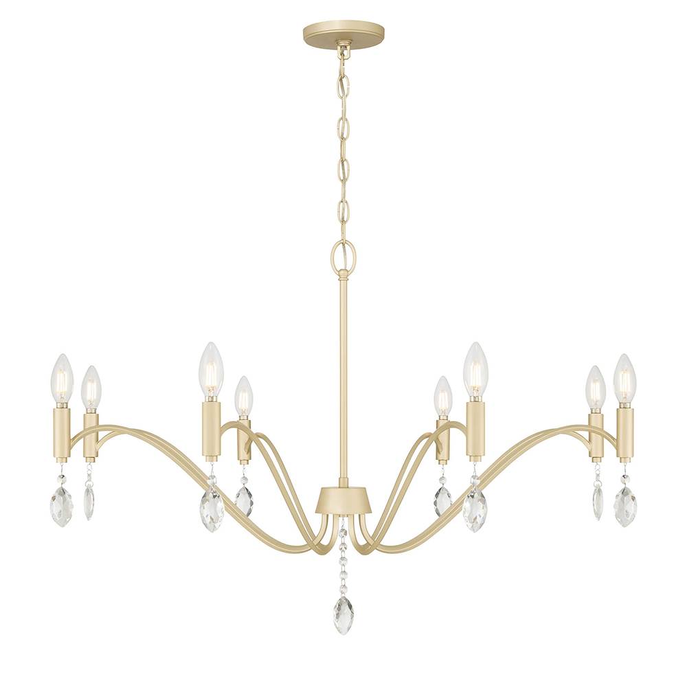 Millennium Lighting Aureline 35.5'' Wide 8-light Chandelier