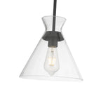 Millennium Lighting 69101-MB Matte Black Amarella 10'' Wide 1-light Pendant Image 5