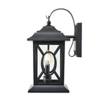 Millennium Lighting 85102-PBK Powder Coated Black Outdoor Wall Sconce Image 4