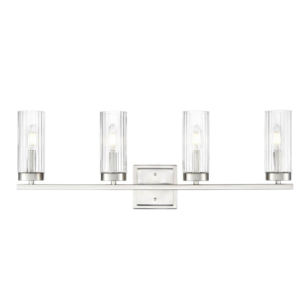Millennium Lighting Iversen 29.75'' Wide 4-light Vanity - Brushed Nickel