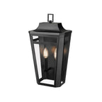Millennium Lighting 193002-PBK Powder Coated Black Sumerlin 19'' High 2-light Outdoor Wall Sconce - Powder Coated Black Image 1