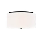 Millennium Lighting Guyten 13'' Wide 2-light Flushmount - Brushed Nickel