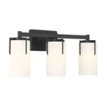 Millennium Lighting 65003-MB Matte Black Froselle 22'' Wide 3-light Vanity Image 1