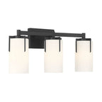 Millennium Lighting 65003-MB Matte Black Froselle 22'' Wide 3-light Vanity Image 1