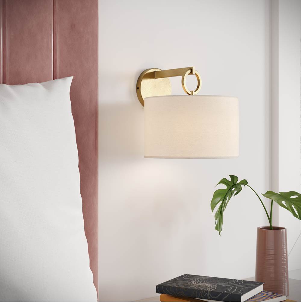 Millennium Lighting 211001-VB Vintage Brass Wall Sconce Image 2