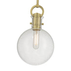 Millennium Lighting 204101-VB Vintage Brass Glanora  8'' Wide 1-light Mini Pendant Image 5