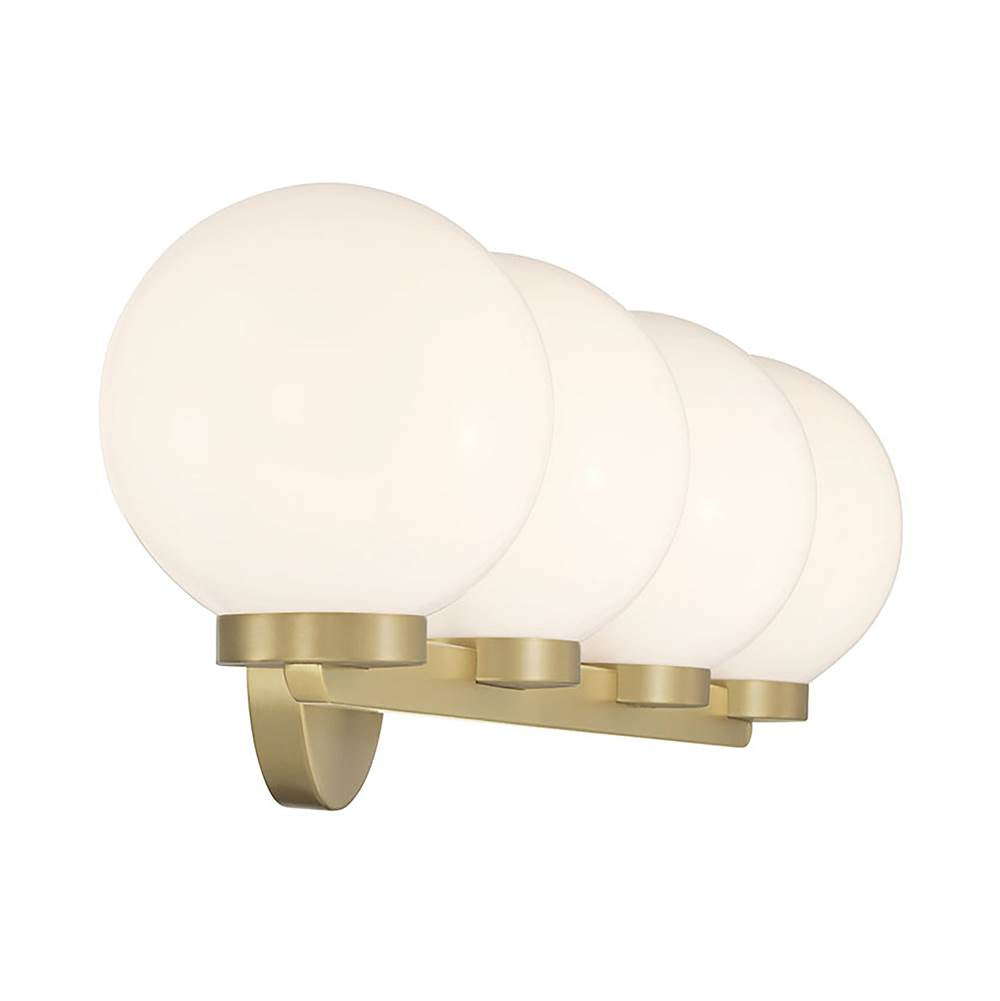 Millennium Lighting 97004-VB Vintage Brass Ardeva 30.25'' Wide 4-light Vanity Image 7