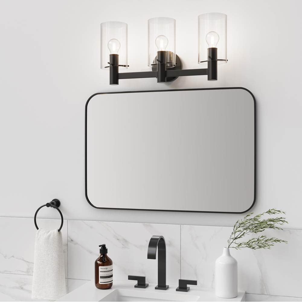 Millennium Lighting 55103-MB Matte Black Vanity Image 2