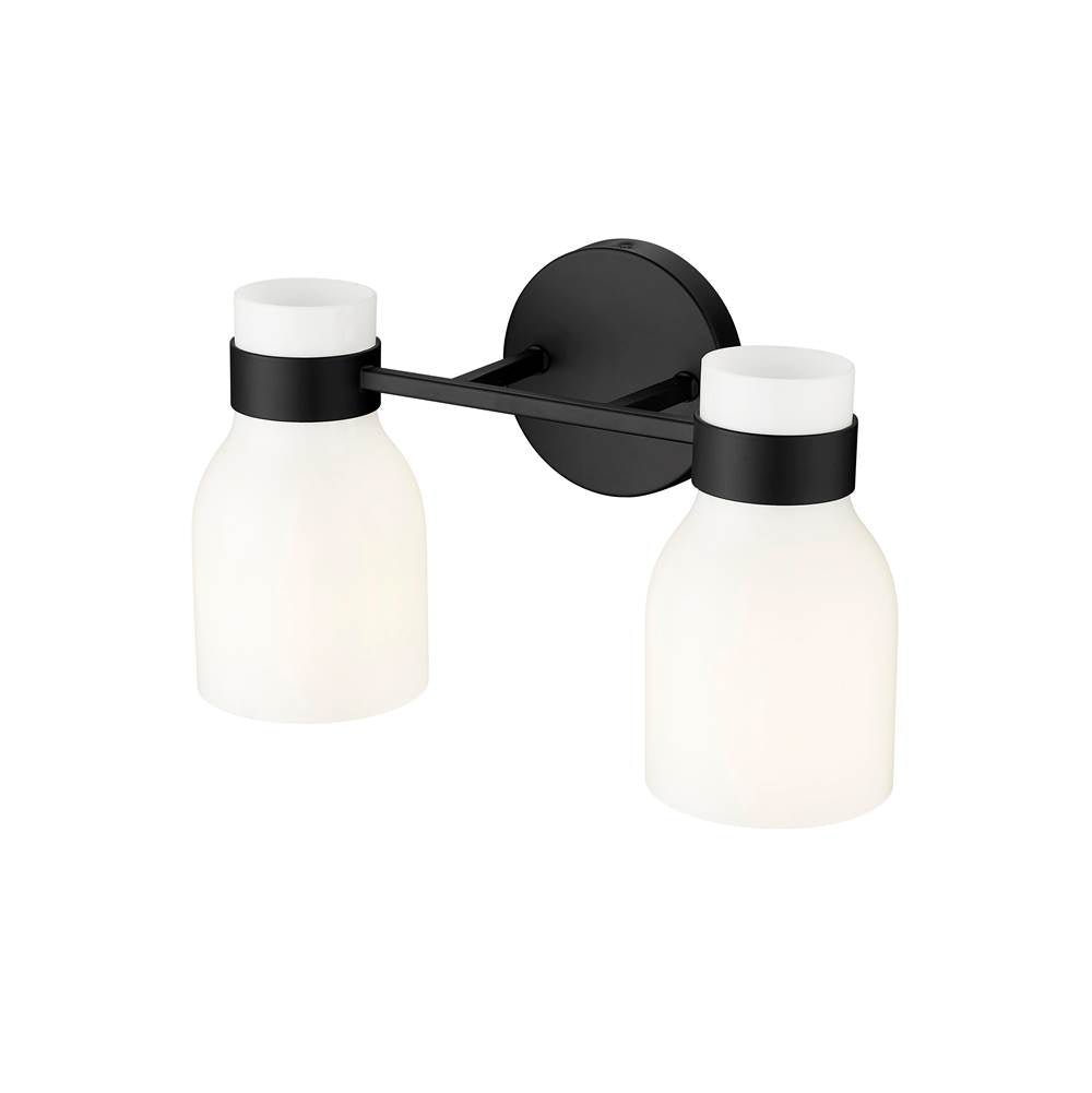 Millennium Lighting 23002-MB Matte Black Vanity Image 5