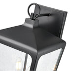 Millennium Lighting 7912-PBK Powder Coated Black Outdoor Wall Sconce Image 3