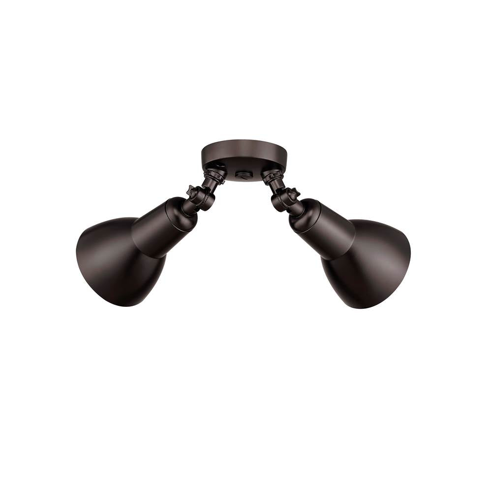 Millennium Lighting 17002-PBZ Powder Coated Bronze Security Flood Lights Image 6