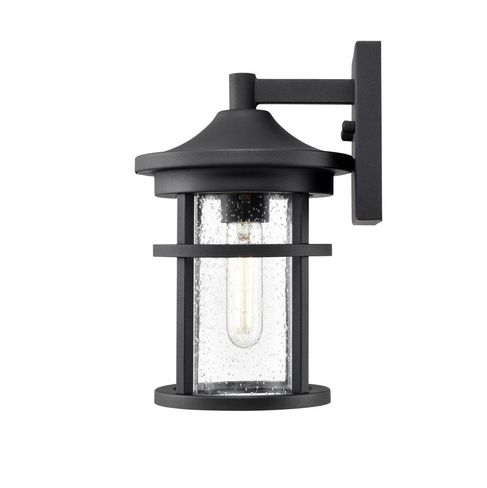 Millennium Lighting 91301-TBK Textured Black Outdoor Wall Sconce Image 4