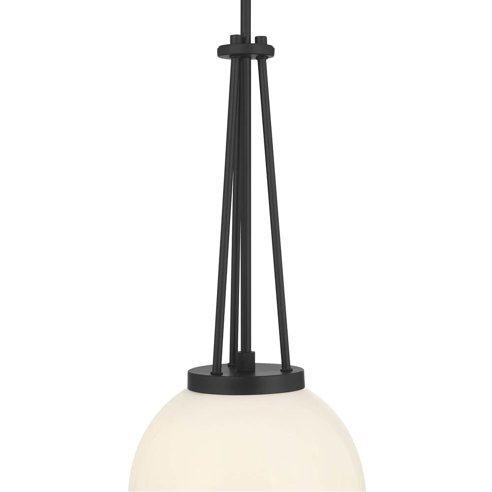 Millennium Lighting 65101-MB Matte Black Vellin 10'' Wide 1-light Pendant Image 6