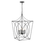 Millennium Lighting 4000-MB Matte Black Pendant Light Image 1