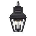 Millennium Lighting Edenton 17.75'' High 2-light Outdoor Wall Sconce - Matte Black