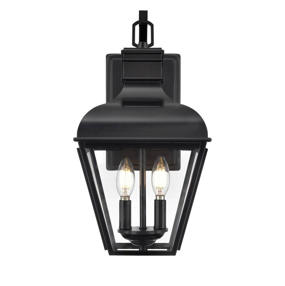 Millennium Lighting Edenton 17.75'' High 2-light Outdoor Wall Sconce - Matte Black