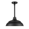 Millennium Lighting LEDRWHS14-SB Satin Black Led Warehouse Shade Image 1