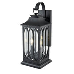Millennium Lighting 88102-PBK Powder Coated Black Outdoor Wall Sconce Image 5